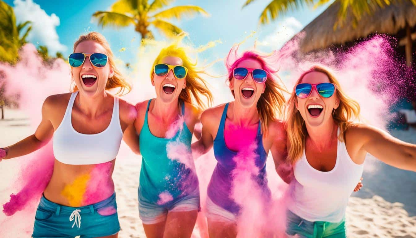 Color Powder Photo Shoot