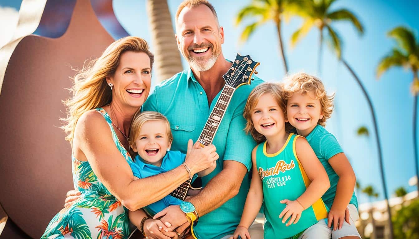 Family Photoshoot at Hard Rock