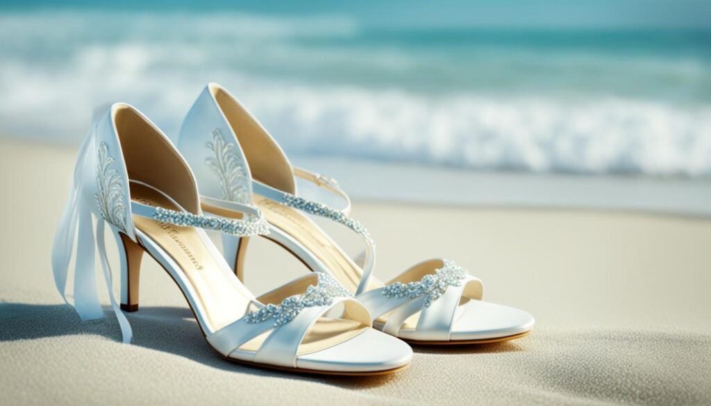Features of Beach Wedding Shoes