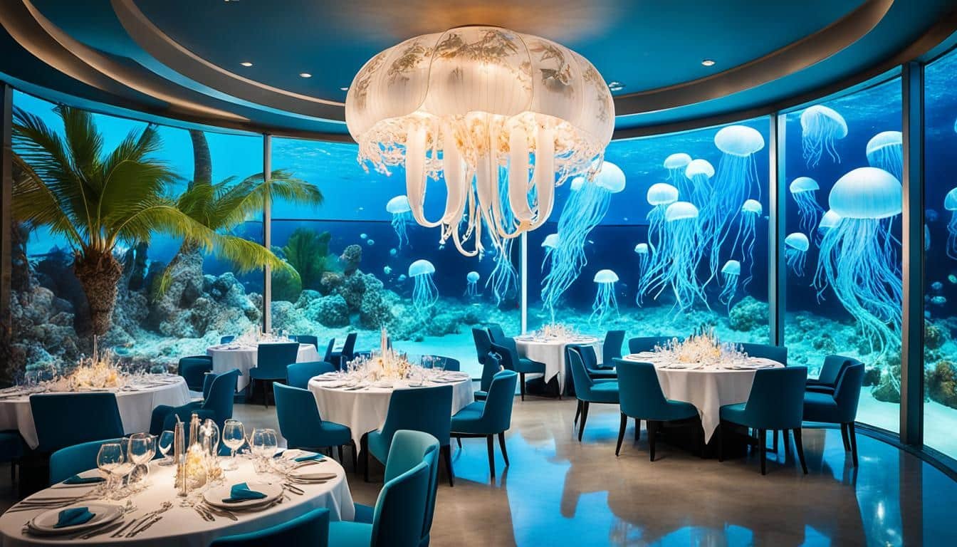 Glam Jellyfish Restaurant