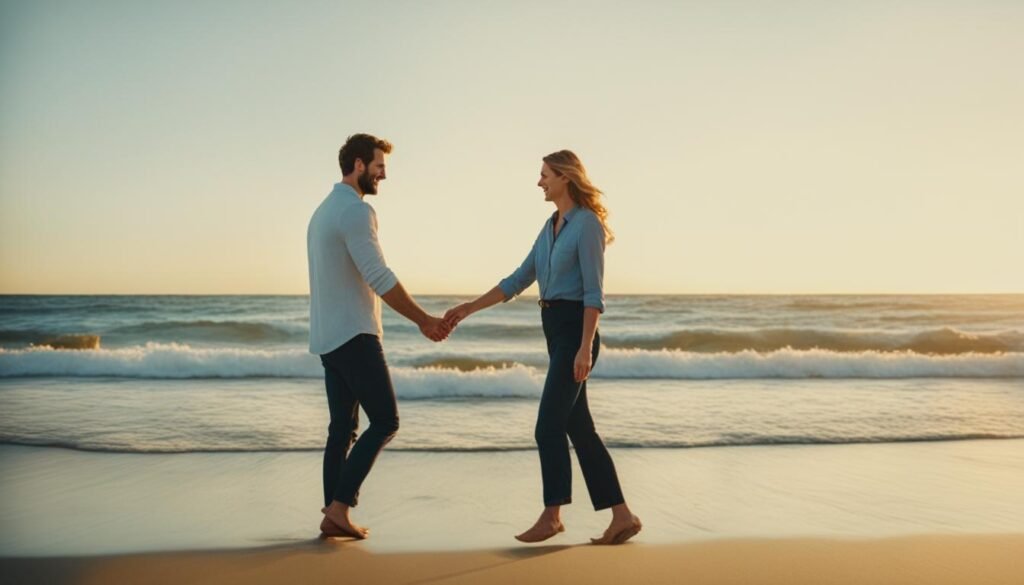 Golden Hour Beach Proposal Timing