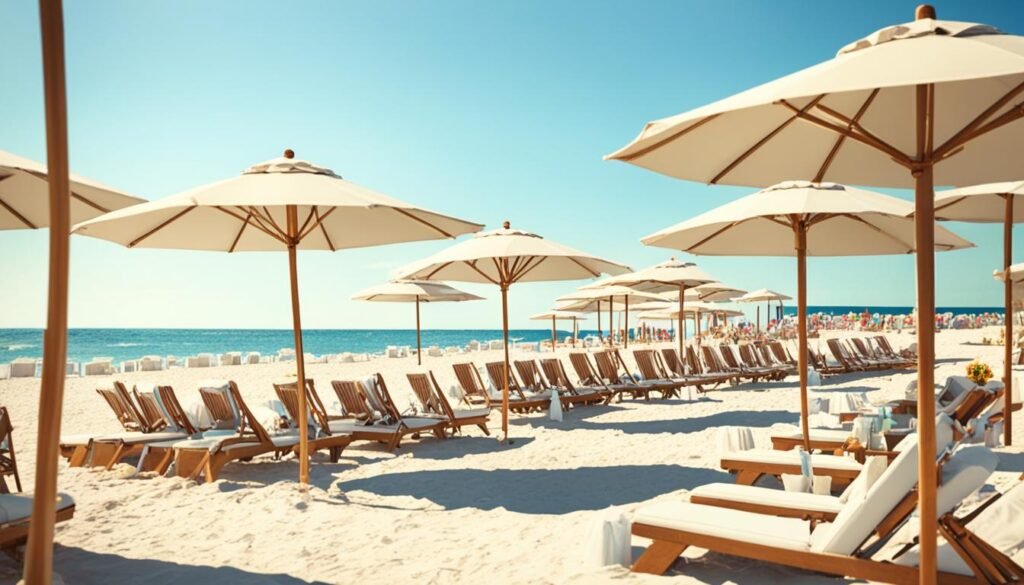 Guest Comfort at Beach Wedding