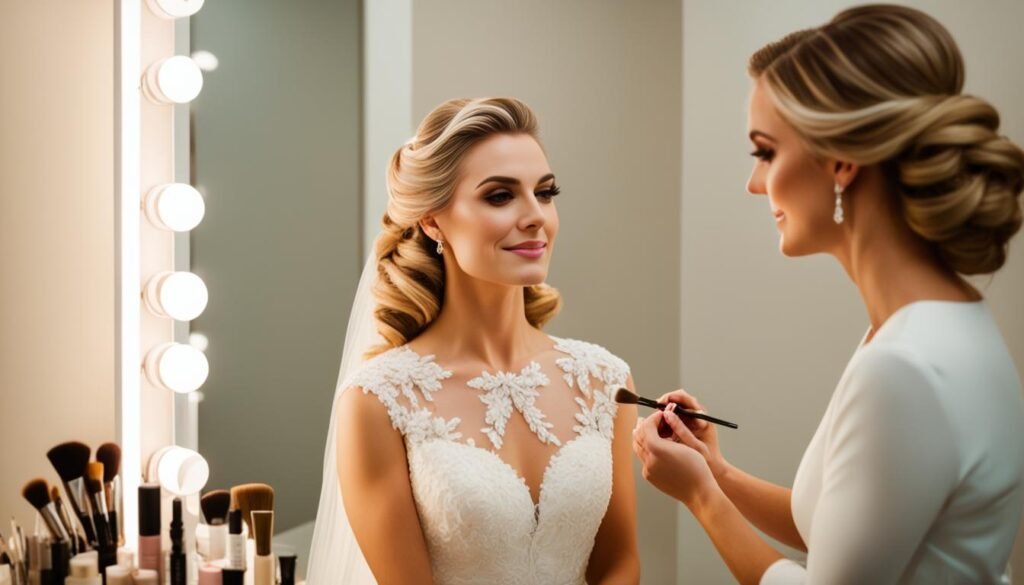Hair and Makeup Preparation for Getting Ready