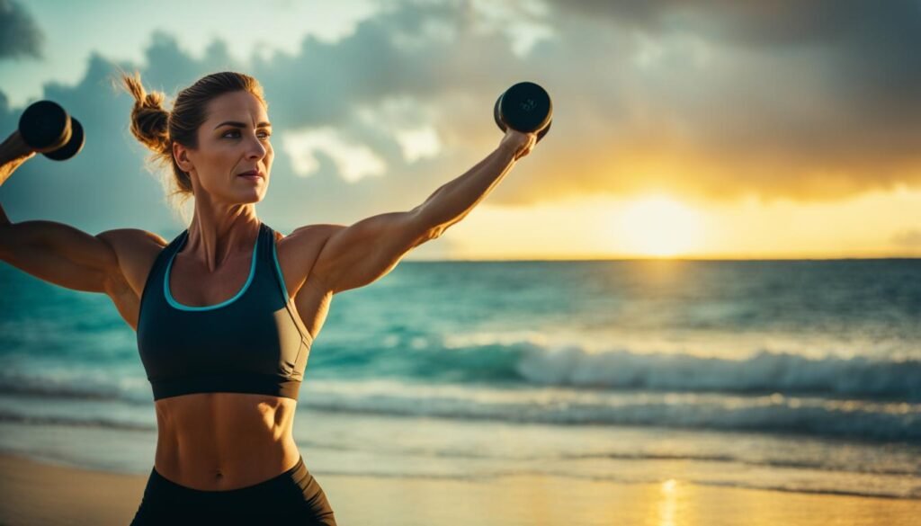 Health and wellness in fitness photography