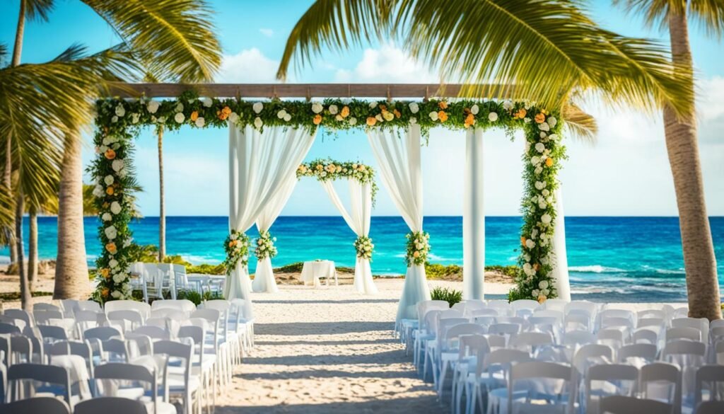 Huracan Cafe beachfront wedding venue