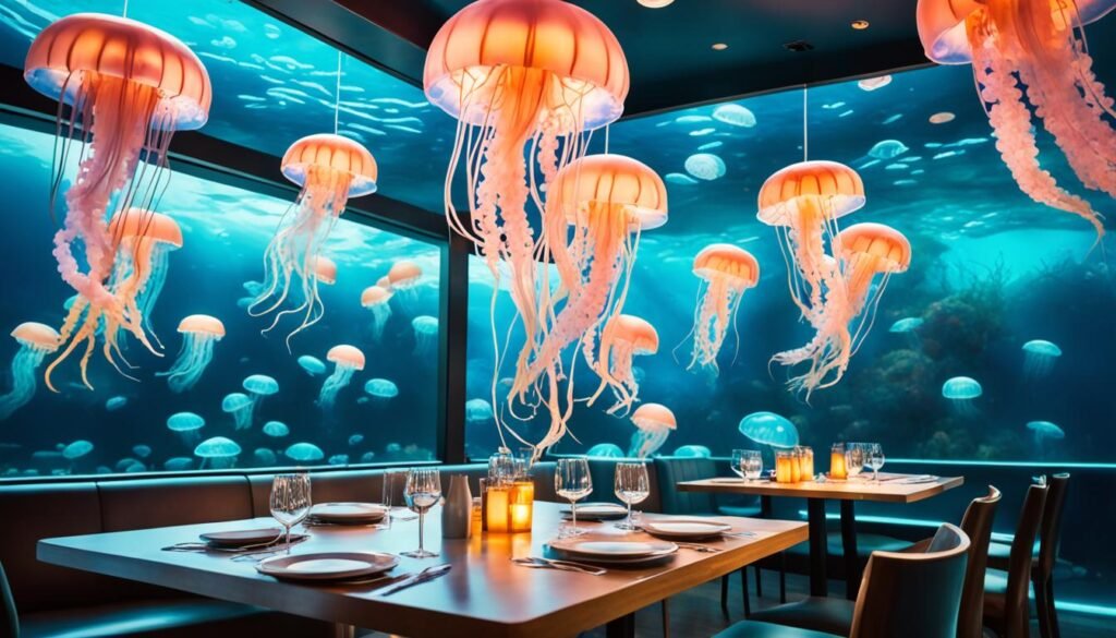 Jellyfish Restaurant unique dining experience