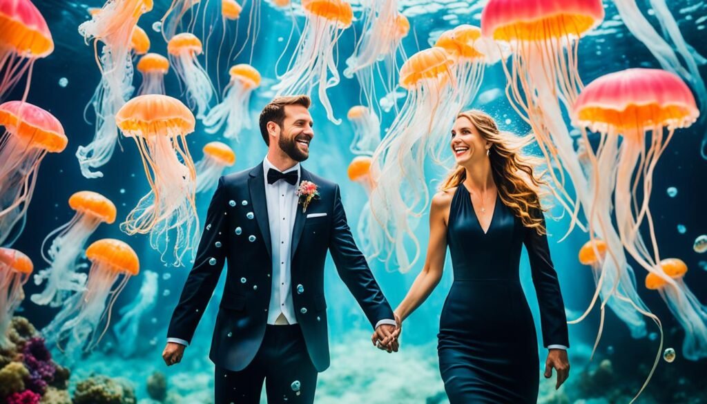 Jellyfish wedding video
