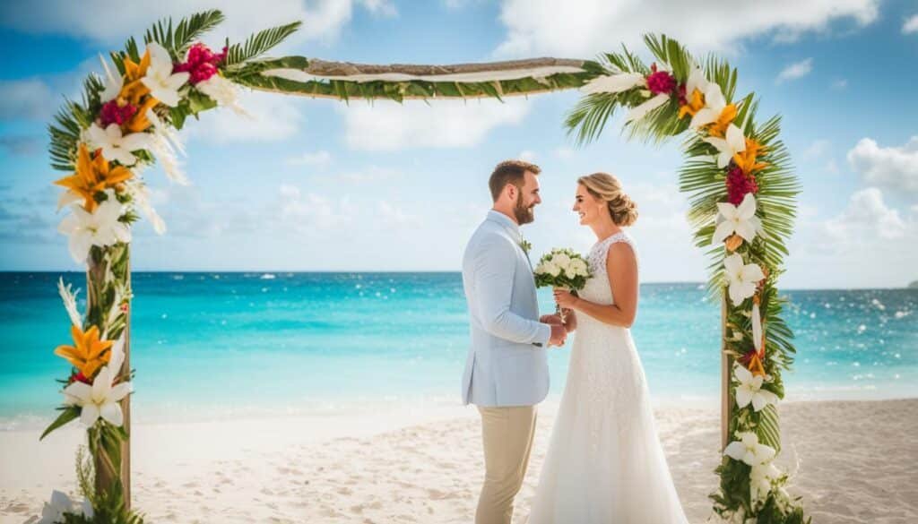 Kukua Beach Wedding on Bavaro Beach