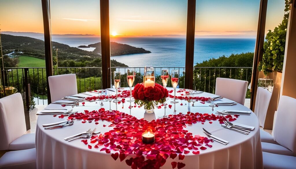 Private Villa Proposal Decoration and Dining Experience