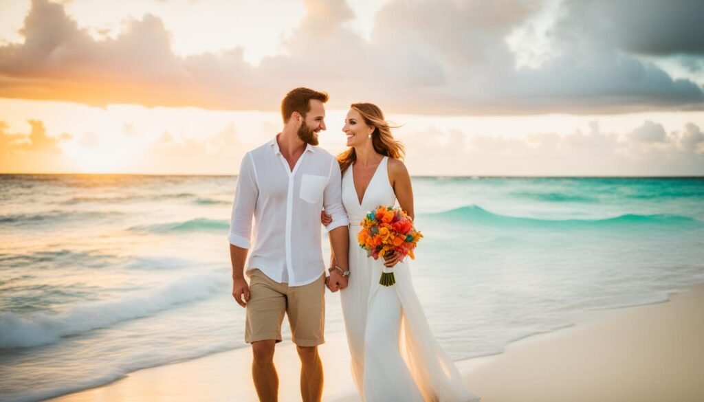 Punta Cana beach photography for Trash the Dress session