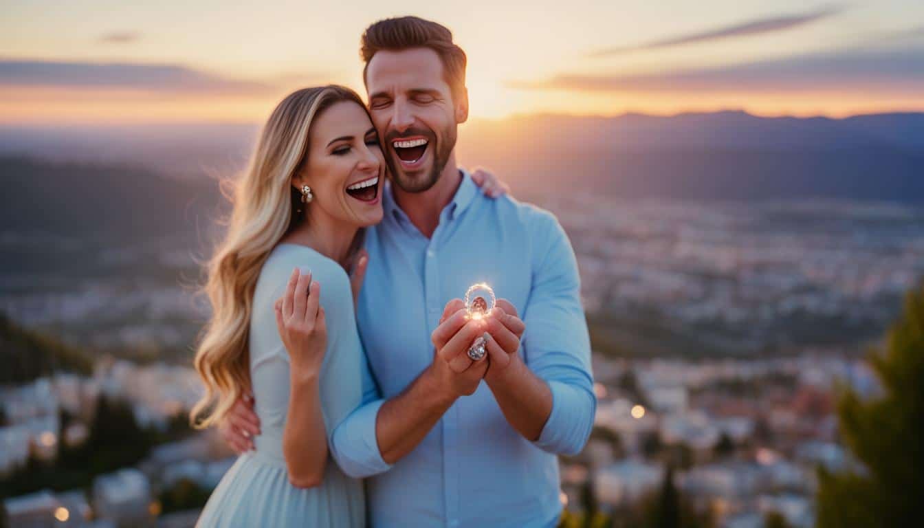 Surprise Engagement Photos