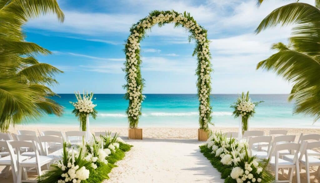 Wedding Venues at Dreams Palm Beach
