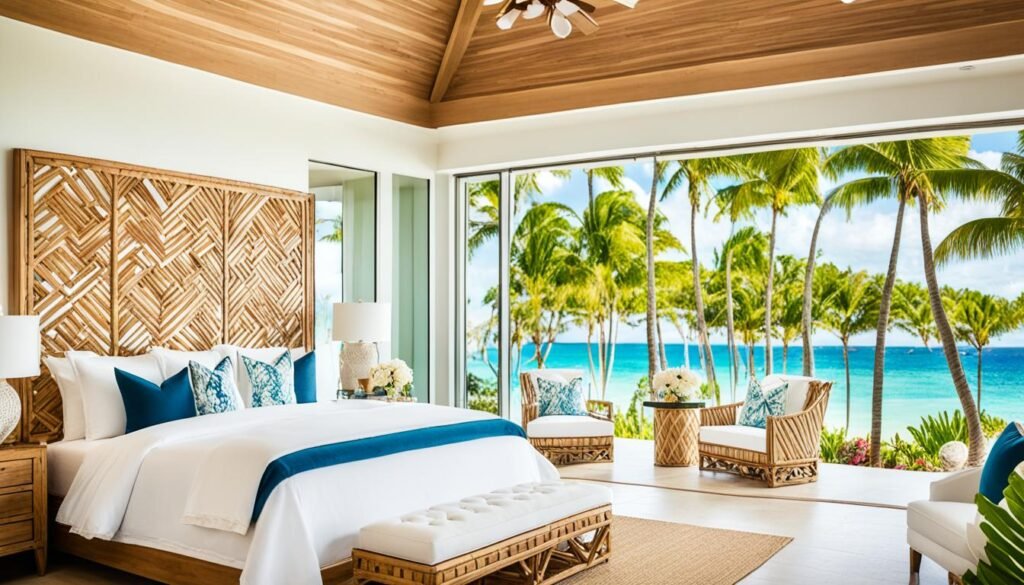 bridal suite at Kukua Beach Club
