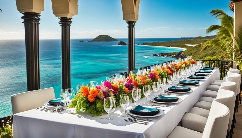 catering experience at Kukua Punta Cana