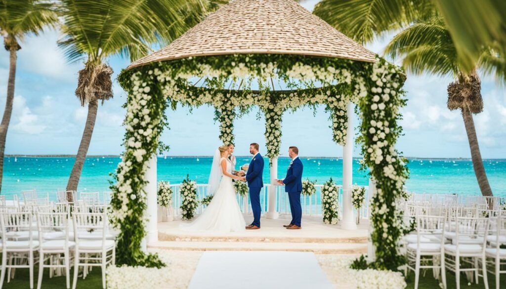 ceremony options at Hilton La Romana