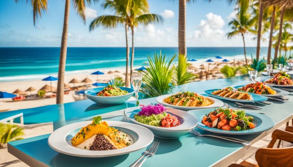culinary delights at beachfront dining