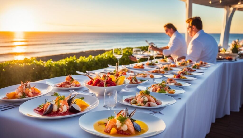 culinary excellence at Kukua Beach Restaurant