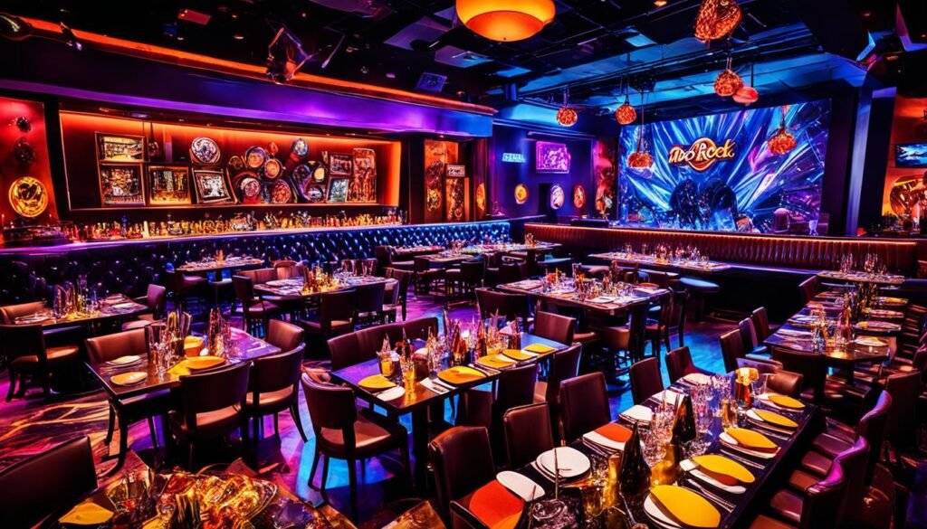 dining experience at Hard Rock Oro Nightclub