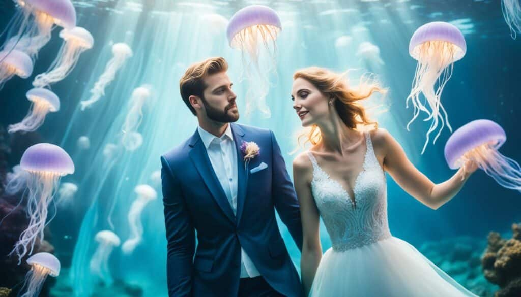 dream jellyfish wedding video