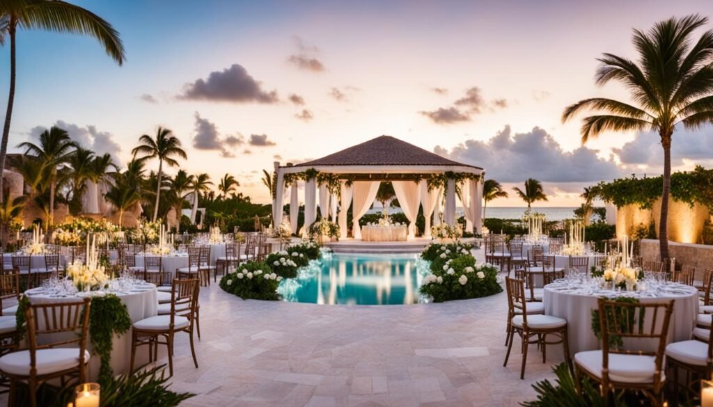 reception venues at Sanctuary Cap Cana