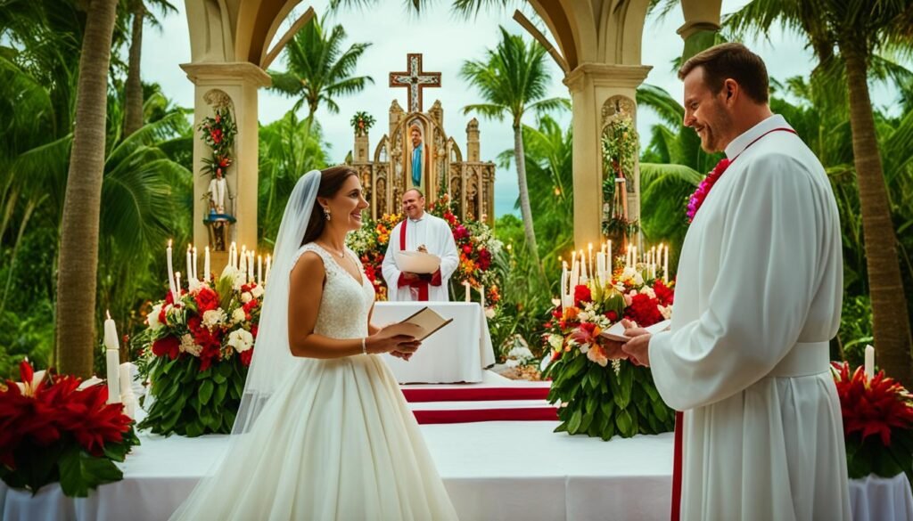 religious ceremony in the Dominican Republic