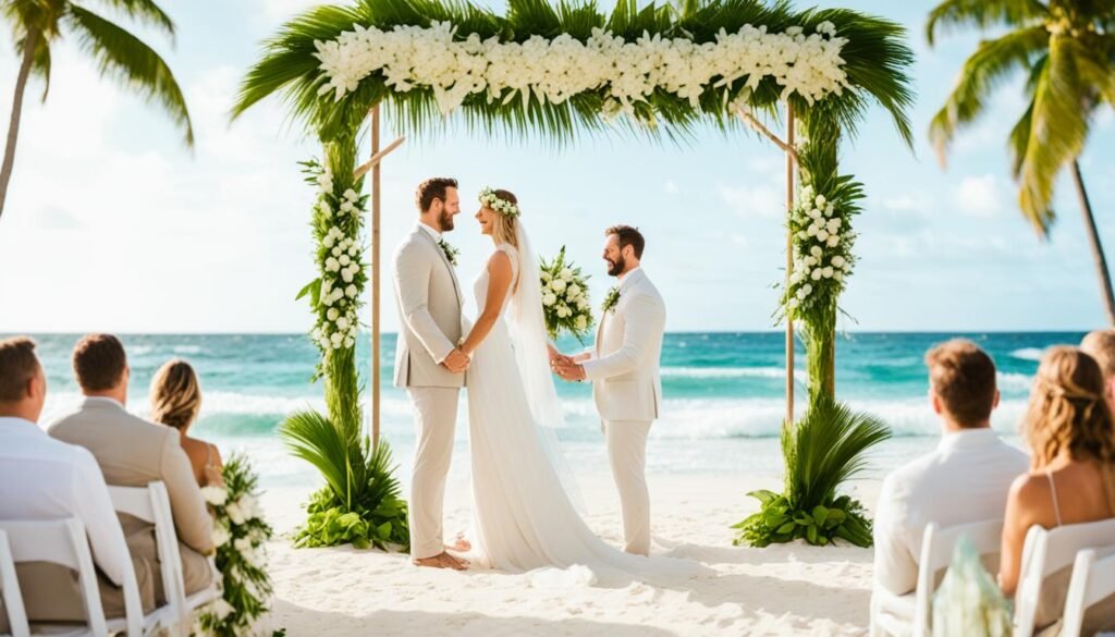 tropical wedding destination