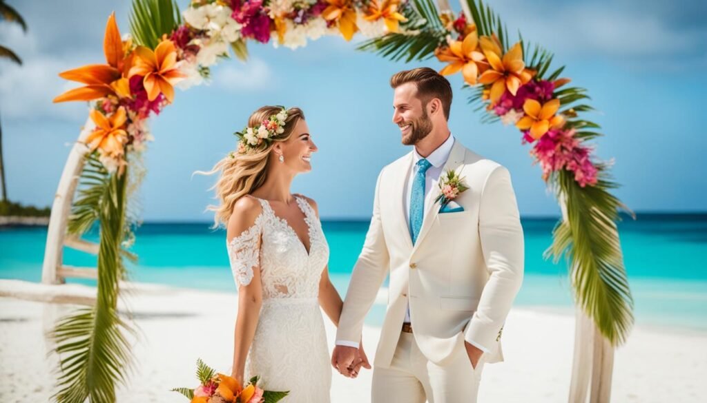 tropical wedding in Punta Cana