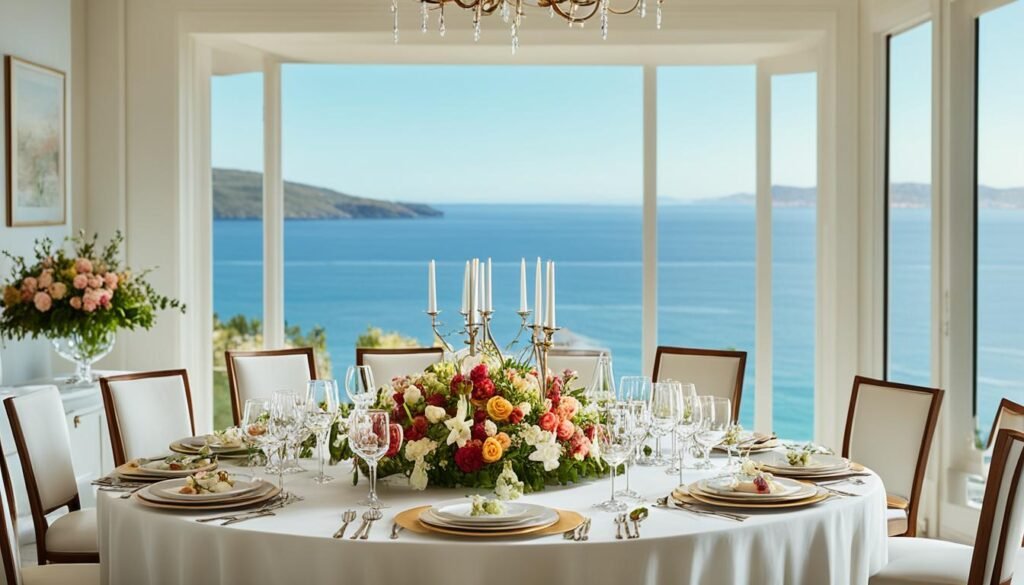 wedding dining options